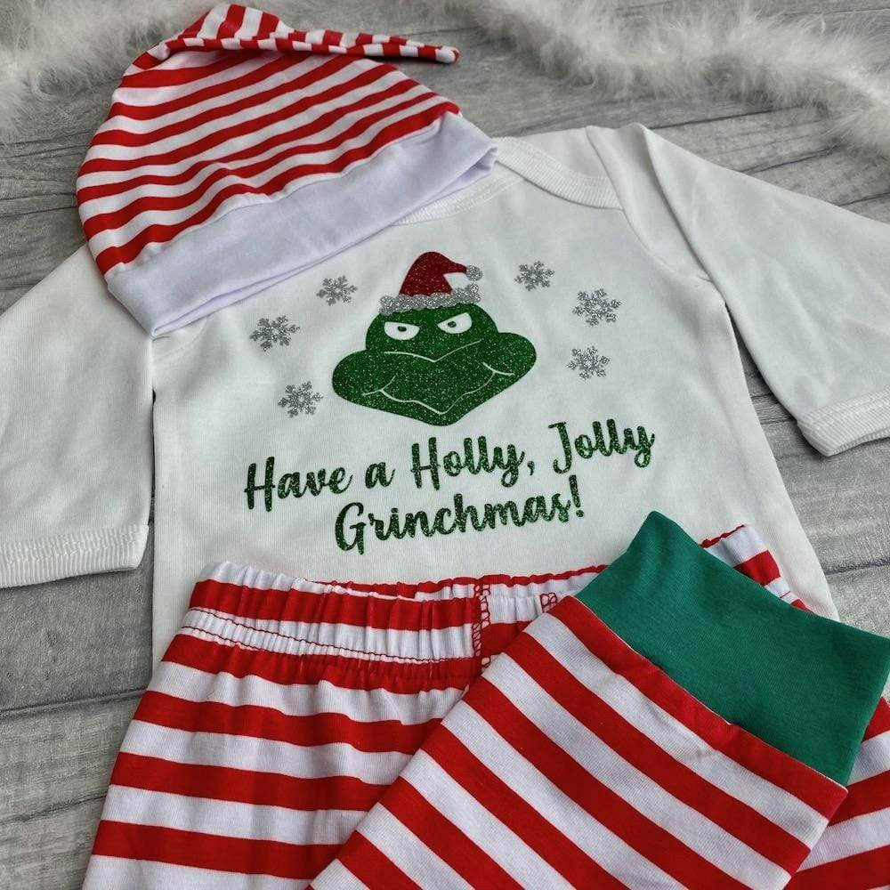 Baby boy grinch outfit best sale