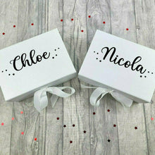Load image into Gallery viewer, Personalised &#39;Will You Be My Godmother?&#39; Name Small Keepsake Gift Box
