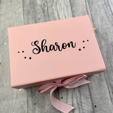 Load image into Gallery viewer, Will You Be My Godmother? Personalised Small Pink Gift Box, Keepsake
