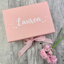 Load image into Gallery viewer, Will You Be My Godmother? Personalised Small Pink Gift Box, Keepsake
