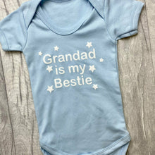 Load image into Gallery viewer, Grandad Is My Bestie Newborn Bodysuit
