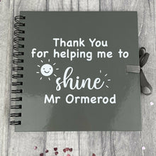 Load image into Gallery viewer, Personalised Thank You Teacher Scrapbook

