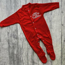 Load image into Gallery viewer, Personalised &#39;Mummy&#39;s Little Valentine&#39; Babies Romper Sleep Suit
