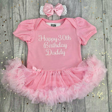 Load image into Gallery viewer, Happy 30th Birthday Daddy Tutu Romper
