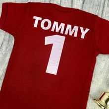 Load image into Gallery viewer, Personalised Arsenal&#39;s Cutest Fan Football Romper
