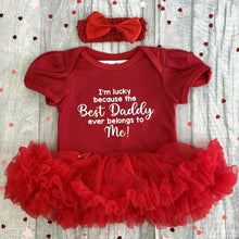 Load image into Gallery viewer, Best Daddy Ever Tutu Romper
