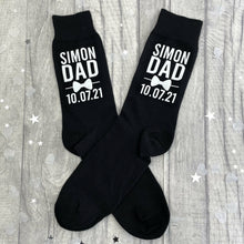 Load image into Gallery viewer, Wedding Socks Personalised Groom / Best Man Socks
