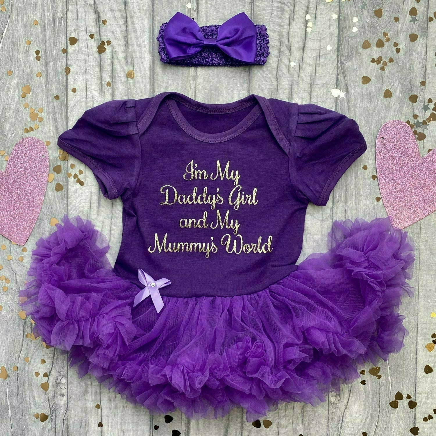 Daddy's Girl, Mummy's World Tutu Romper