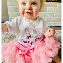 Load image into Gallery viewer, Girls Personalised Pink Easter Bunny Outfit - Little Secrets Clothing
