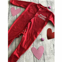 Load image into Gallery viewer, Mummy&#39;s Little Valentine Babies Romper Suit
