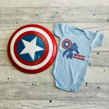 Load image into Gallery viewer, Newest Avenger Captain America Newborn Baby Boy Romper, Marvel Superhero

