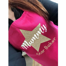 Load image into Gallery viewer, Personalised Mummy Star Baker Adult Baking Cooking Apron
