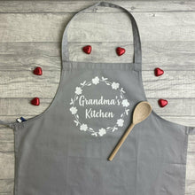 Load image into Gallery viewer, Personalised Grandma&#39;s Kitchen Adult Baking Cooking Apron, Nana
