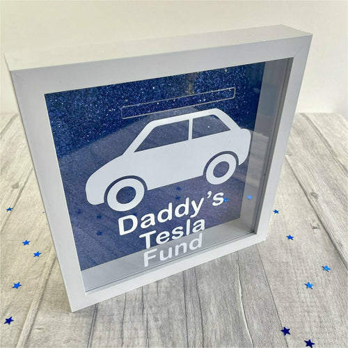 Daddy’s Personalised Car Saving Fund Money Box Gift