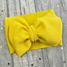 Load image into Gallery viewer, Baby Girl Large Boutique Bow Headband - Little Secrets Clothing
