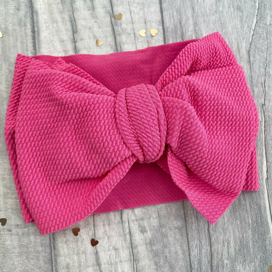 Baby Girl Large Boutique Bow Headband - Little Secrets Clothing