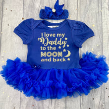 Load image into Gallery viewer, I Love My Daddy Tutu Romper - Little Secrets Clothing
