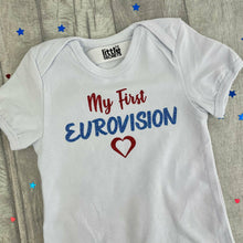 Load image into Gallery viewer, My First Eurovision Newborn Baby Romper - Little Secrets Clothing
