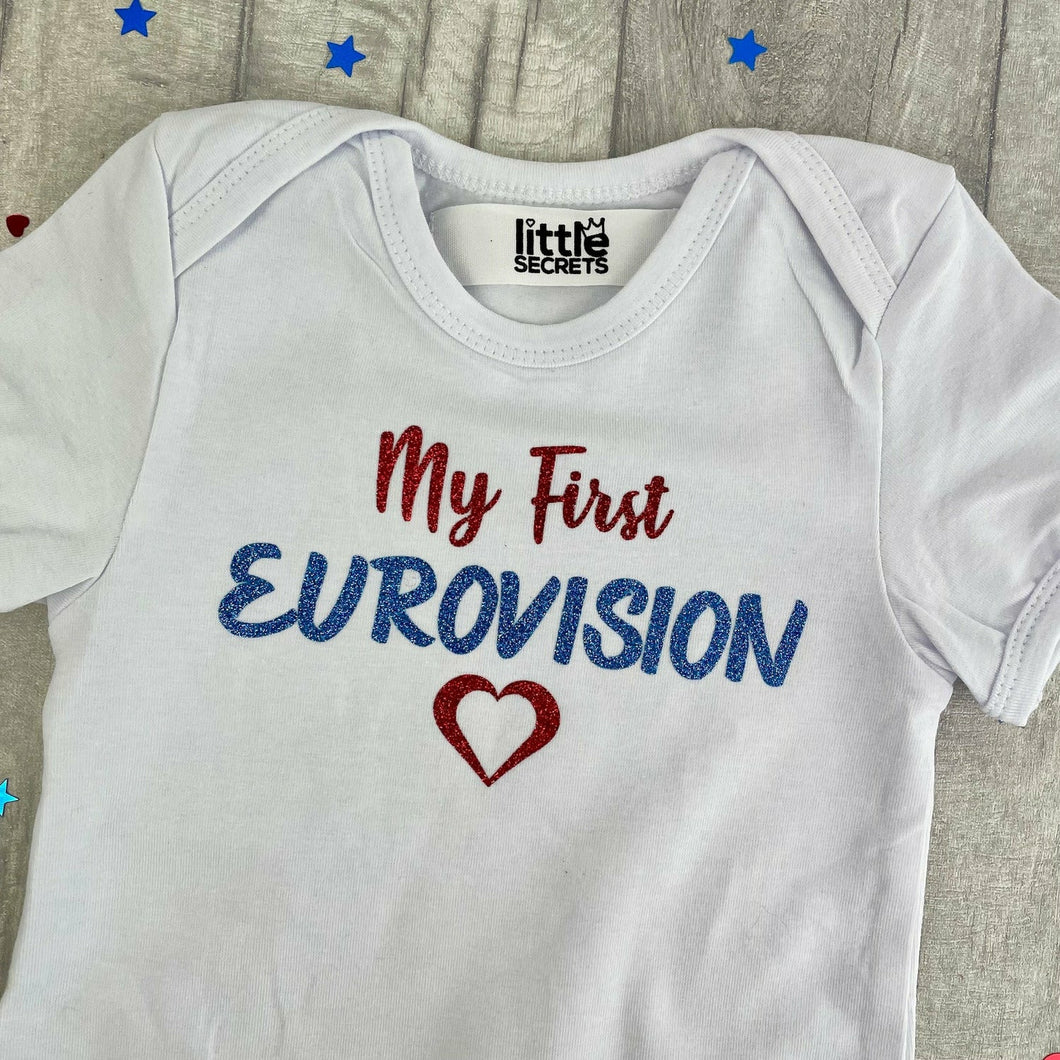 My First Eurovision Newborn Baby Romper - Little Secrets Clothing