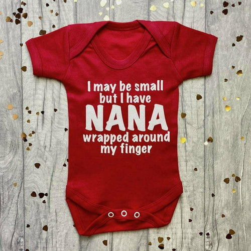 Personalised 'I May Be Small But...' Girls and Boys Short Sleeve Romper