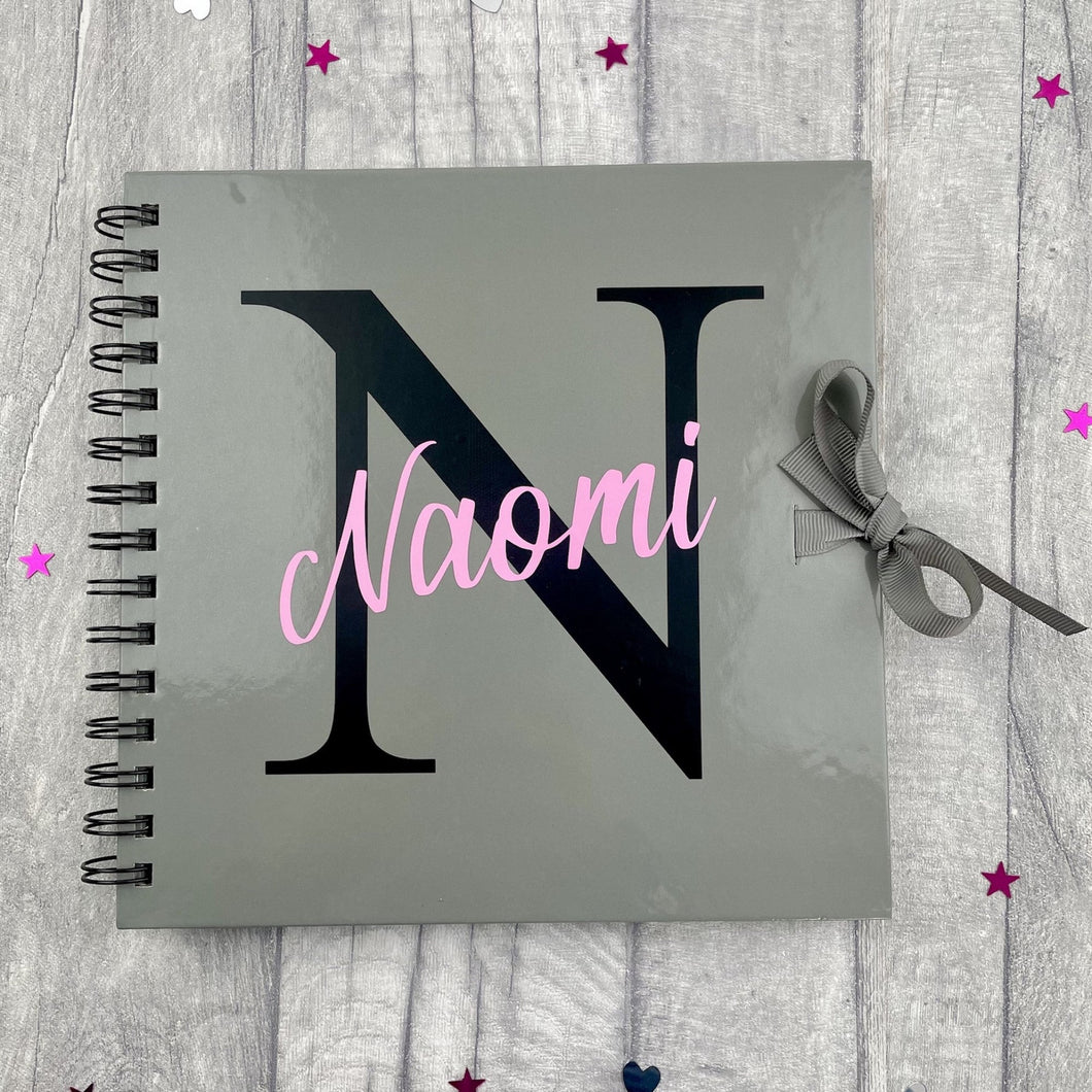 Personalised Scrapbook Gift, Work Notebook Journal