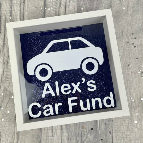 Personalised Car Fund Saving Money Box Gift