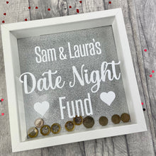 Load image into Gallery viewer, Personalised Date Night Fund Savings Money Box Couples Gift
