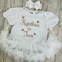 Load image into Gallery viewer, Personalised Is Two 2nd Birthday Tutu Romper
