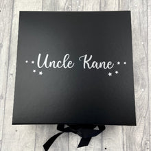 Load image into Gallery viewer, Personalised Will You Be My GodFather? Large Keepsake Ribbon Box - Little Secrets Clothing
