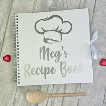 Load image into Gallery viewer, Personalised Chef Hat Baking / Cooking Recipe Scrapbook
