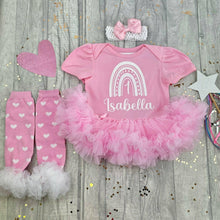 Load image into Gallery viewer, Baby Girl 1st Pink Birthday Set
