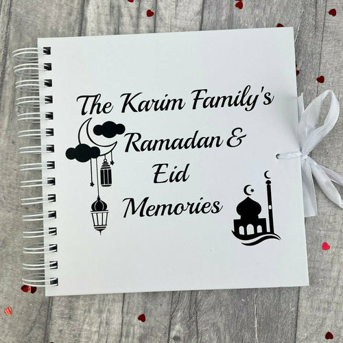 Personalised Ramadan & Eid Memories Scrapbook