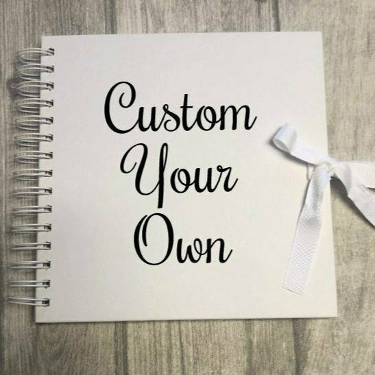 Customise Your Own White Scrapbook - Little Secrets Clothing