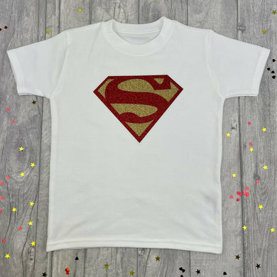 WORLD BOOK DAY! Superman T-Shirt, DC Comics Inspired Boy's Short Sleeve Top