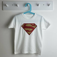 Load image into Gallery viewer, WORLD BOOK DAY! Superman T-Shirt, DC Comics Inspired Boy&#39;s Short Sleeve Top
