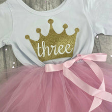 Load image into Gallery viewer, Girls Pink Birthday Tutu Party Dress - Little Secrets Clothing
