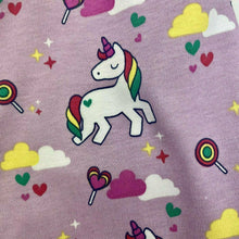 Load image into Gallery viewer, Personalised Birthday Unicorn Pyjamas

