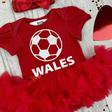 Load image into Gallery viewer, Wales Football Tutu Romper
