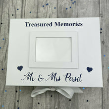 Load image into Gallery viewer, Treasured Memories Wedding A4 Photo Box Keepsake Gift
