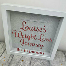 Load image into Gallery viewer, Personalised Weight Loss Journey Diet Money box Saving Fund, Rose Gold Design
