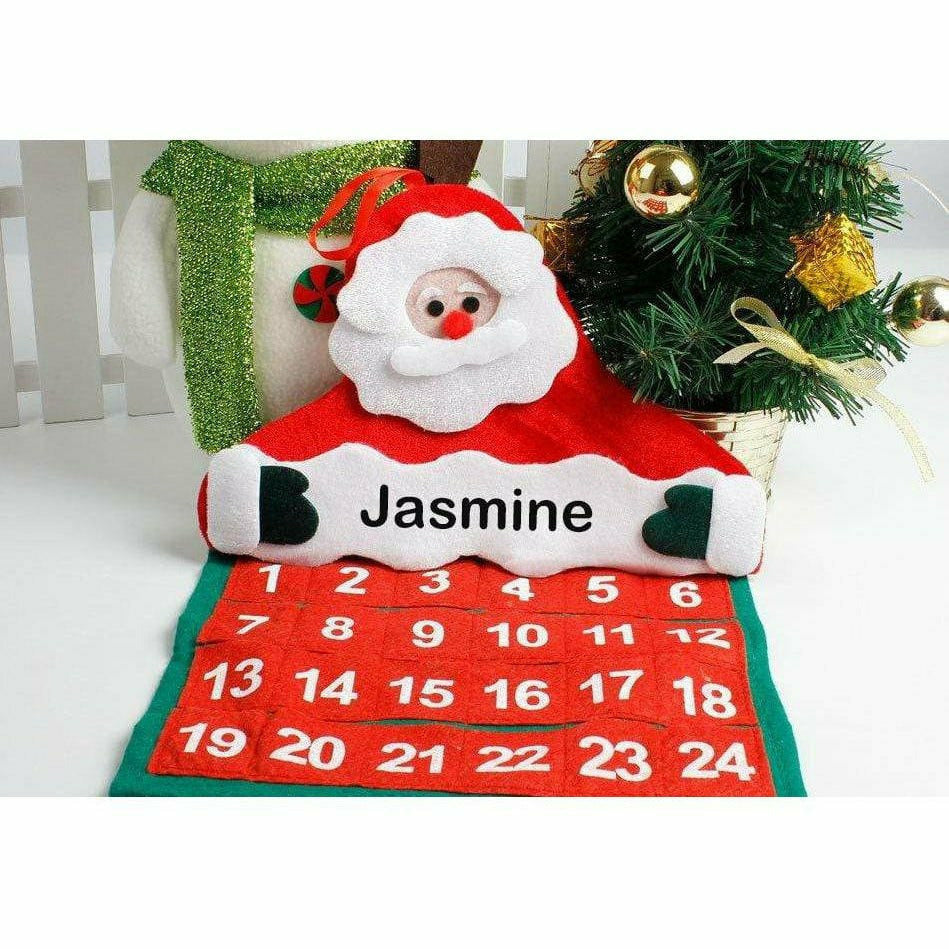 Personalised Christmas advent calendar