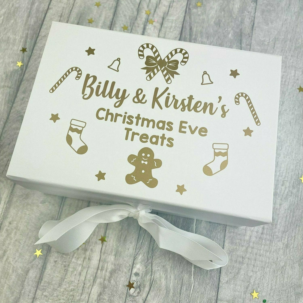 Personalised Luxury Christmas Eve Box, Couples Christmas Gift, Family Christmas Eve Box