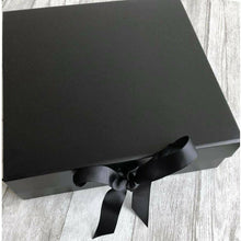 Load image into Gallery viewer, Personalise Your Own Black Gift Keepsake Box
