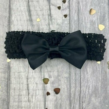 Load image into Gallery viewer, Headband with Detachable Bow Clip, Little Secrets Signature Bow Headband, Baby Girl Hair Accessory
