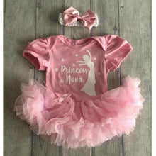 Load image into Gallery viewer, Disney Frozen Princess Personalised Baby Girl tutu romper with headband
