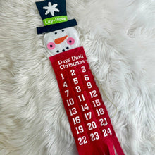Load image into Gallery viewer, Snowman Christmas Countdown Personalised Advent Calendar
