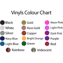 Load image into Gallery viewer, Vinyls Colour Chart
