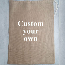 Load image into Gallery viewer, Create Your Own Hessian Gift / Present Sack
