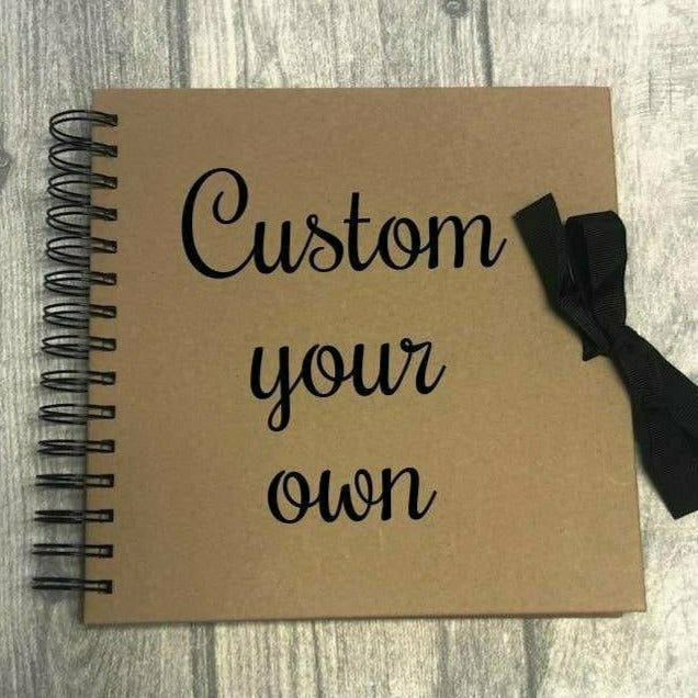 Customise Your Own Rustic Brown Scrapbook - Little Secrets Clothing
