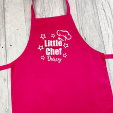 Load image into Gallery viewer, Personalised Little Chef Children&#39;s Apron, Kids Baking/Cooking Apron - Little Secrets Clothing
